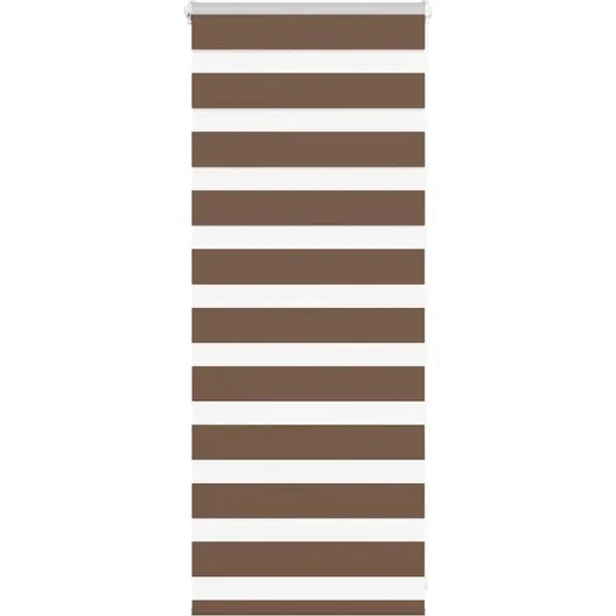 vidaXL Zebragardin Brun 60x100 cm, 100% Polyester