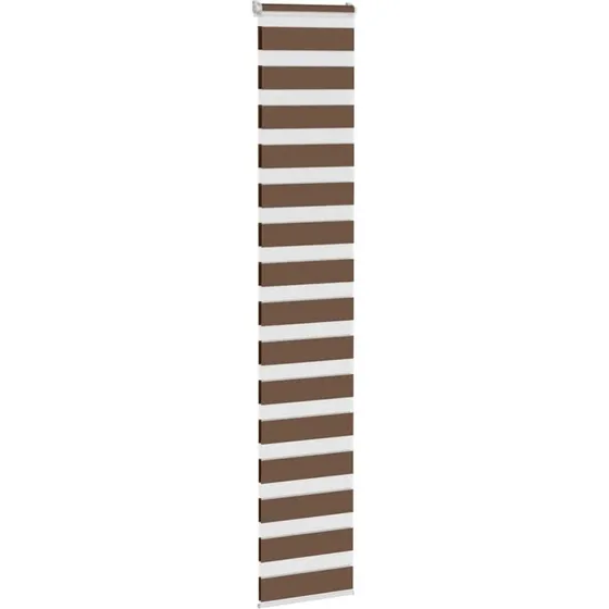vidaXL Zebragardin Brun 40x200 cm, 35,9 cm Bredde, Polyester