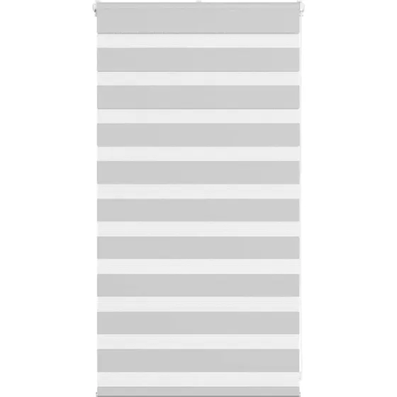 vidaXL Zebragardin Lysegrå 70x100 cm
