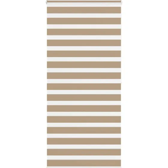 vidaXL Zebragardin Sandbrun 95x200 cm