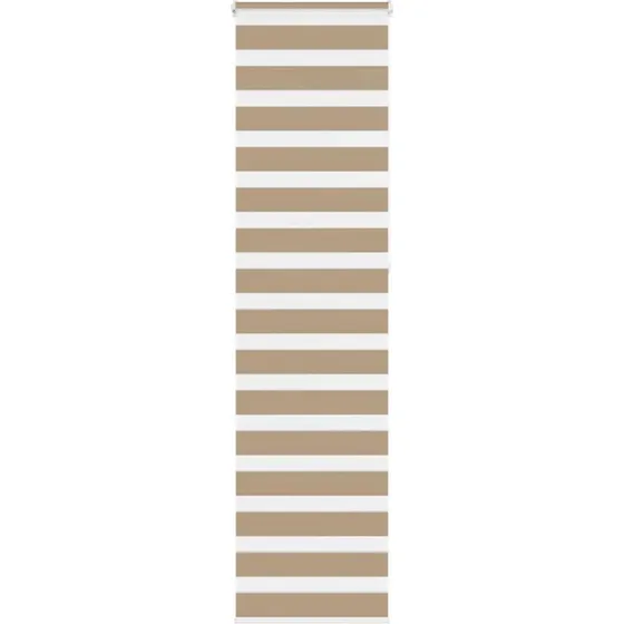 vidaXL Zebragardin Sandbrun 55x230 cm