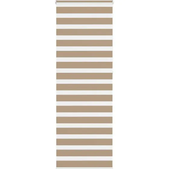 vidaXL Zebragardin Sandbrun 80x230 cm