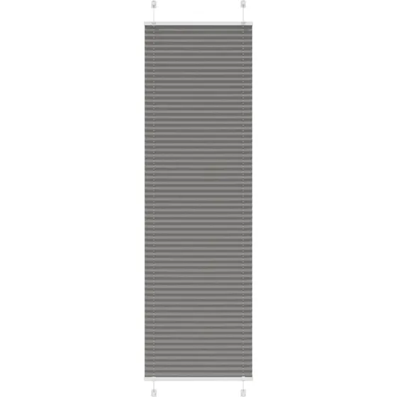 vidaXL Plisségardin Antracit 55x200 cm