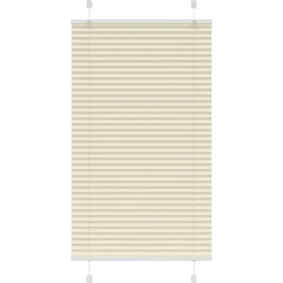 vidaXL Plisségardin Fløde 70x100 cm, 100% Polyester