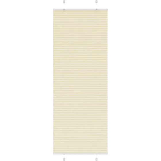 vidaXL Plisségardin fløde 80x200 cm