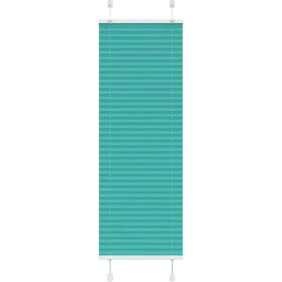 vidaXL Plisségardin Benzin Grøn 40x150 cm, 39,4 cm Stofbredde, Polyester