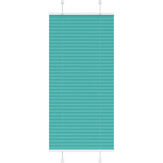 vidaXL Plisségardin Benzin Grøn 55x150 cm
