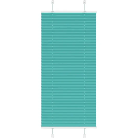 vidaXL Plisségardin Benzin Grøn 65x150 cm
