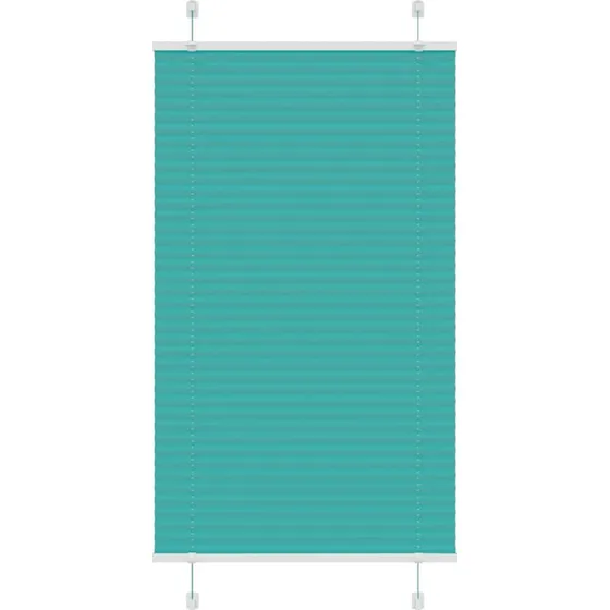 vidaXL Plisségardin Benzin Grøn 80x150 cm