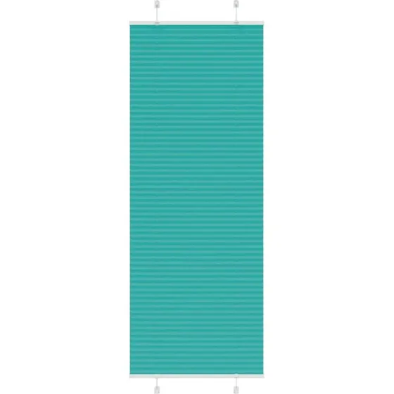 vidaXL Plisségardin Benzin Grøn 70x200 cm