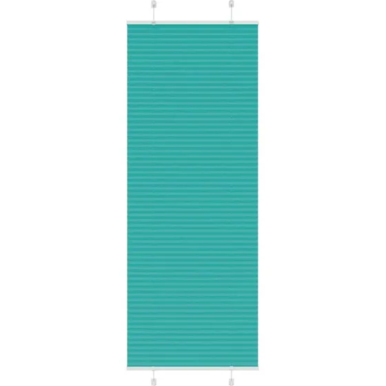 vidaXL Plisségardin Benzin Grøn 75x200 cm