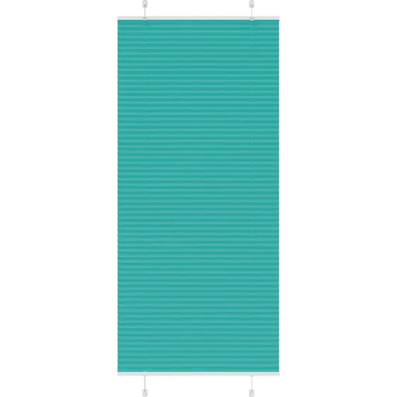 vidaXL Plisségardin Benzin Grøn 85x200 cm