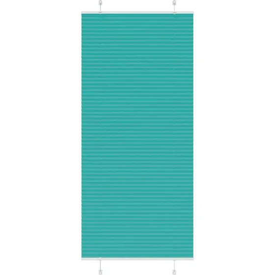vidaXL Plisségardin Benzin Grøn 90x200 cm