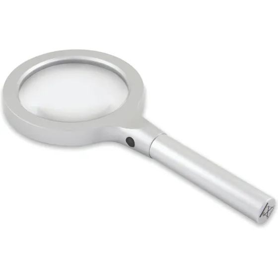 DIESELLA Håndlup 2,5× forstørrelse Ø90 mm med 12×LED