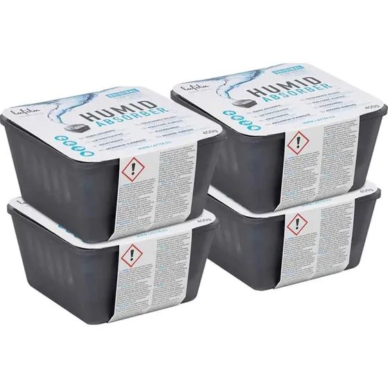 vidaXL Fugtabsorbere 4 stk. 450 g med genopfyldningsposer