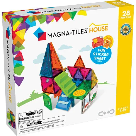 Magna-Tiles Hus 28 stk.