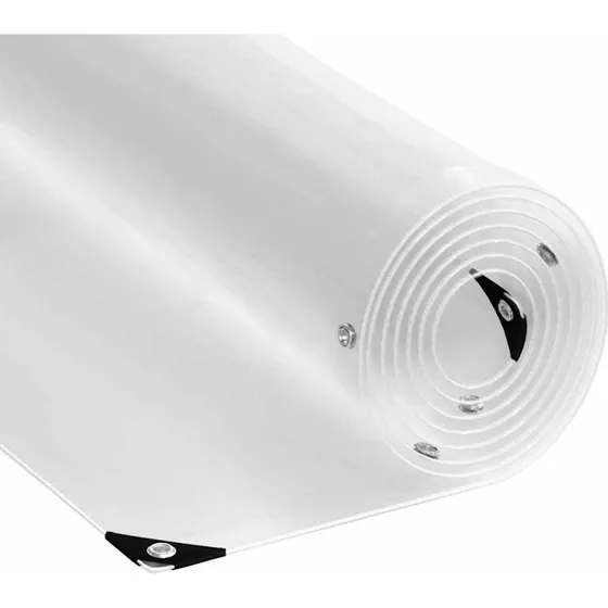 vidaXL Planteafdækning 2x10 m med øjer, PVC