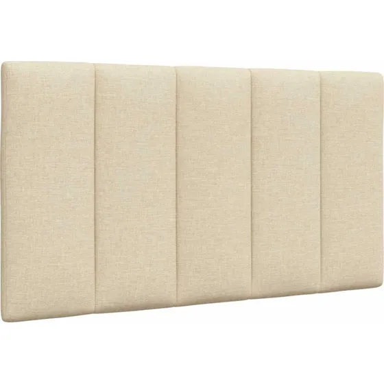 vidaXL Hanko 90 cm gavlpude cremefarvet stof