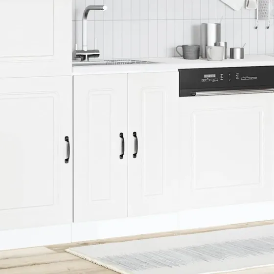 vidaXL Kalmar Underskab til Vask 60x46x81,5 cm Hvid Konstrueret Træ