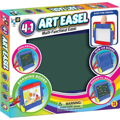 Tegnetavle til børn - 4 funktioner, fra 3 år