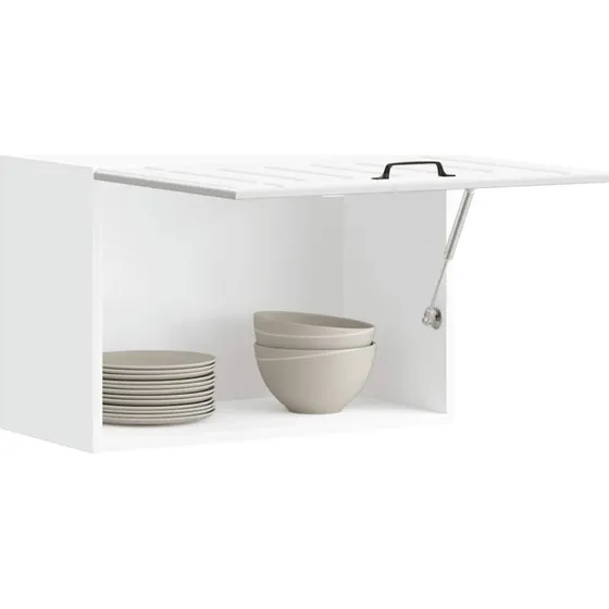 vidaXL Køkkenvægskab Lucca Hvid Konstrueret Træ 60x31x40 cm