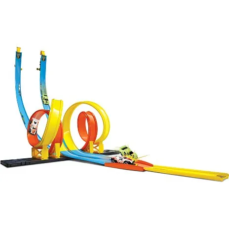 Car Mania dobbelt racerbane med loop – inkl. 2 biler