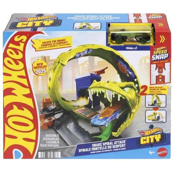 Hot Wheels Stunt Tracks Corkscrew Jump Champion legesæt