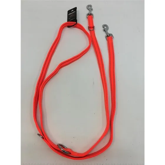 HuntingTime Dressurline Nylon med refleks, orange 250 cm