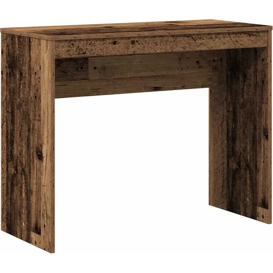 vidaXL Skrivebord 90x40x72 cm Konstrueret Træ Antikt Træ