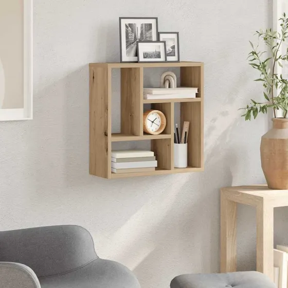 vidaXL Væghylde 45x16x45 cm Konstrueret Træ