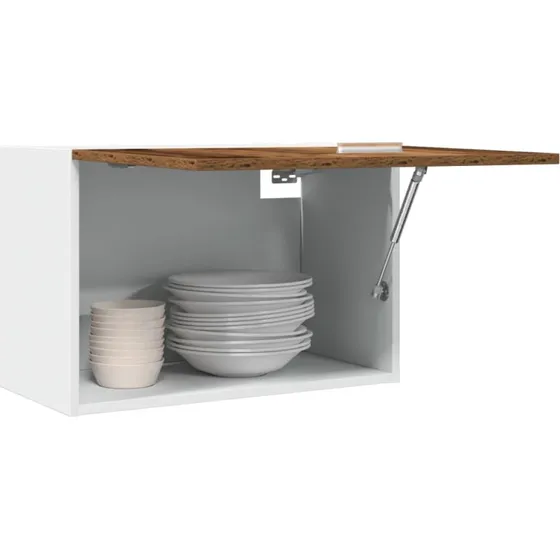 vidaXL Hængeskab Lyon Gammelt Træ 60x31x40 cm