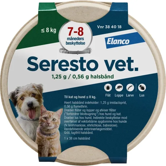 Seresto Vet kat/hund under 8 kg