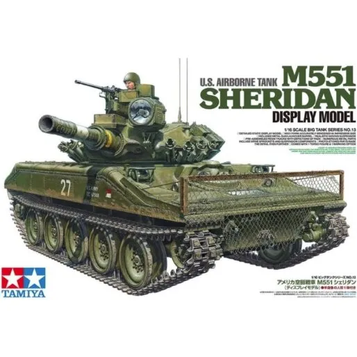 M551 Sheridan 1:16 Display Kit – Plastbyggesæt