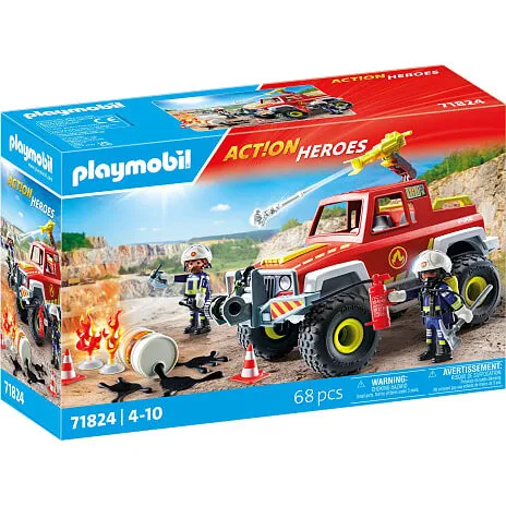 Playmobil 71824 Brandbil, 68 dele (fra 4 år)
