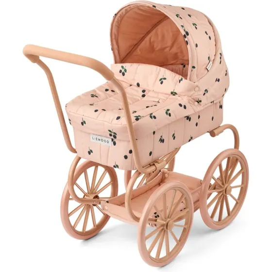 LIEWOOD Adaline dukkeklapvogn – Berry / Pale Tuscany