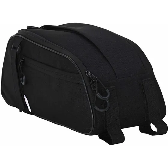 vidaXL Cykeltaske Sort 38 x 16 x 16 cm