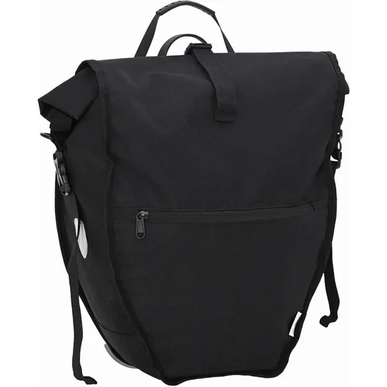 vidaXL Cykeltaske Sort 32,5 x 17 x 57 cm