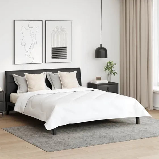 vidaXL Hovedpude 2 pcs Hvid 60 x 60 cm 100% Bomuld