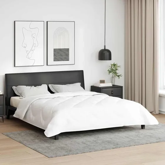 vidaXL Sommerdyne Hvid 260 x 220 cm Polyester