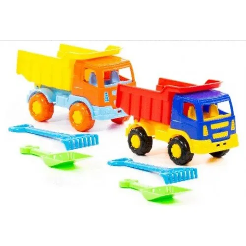 Lastbil m. skovl & rive 3307 (assorteret)