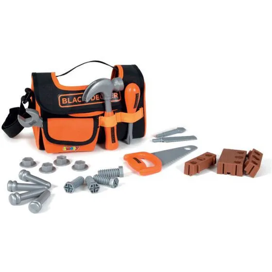 Smoby Black & Decker værktøjstaske, lyserød (3+ år)