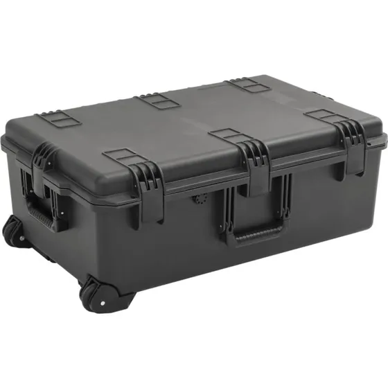 vidaXL Flightcase 79,5x51,5x30,5 cm PP sort
