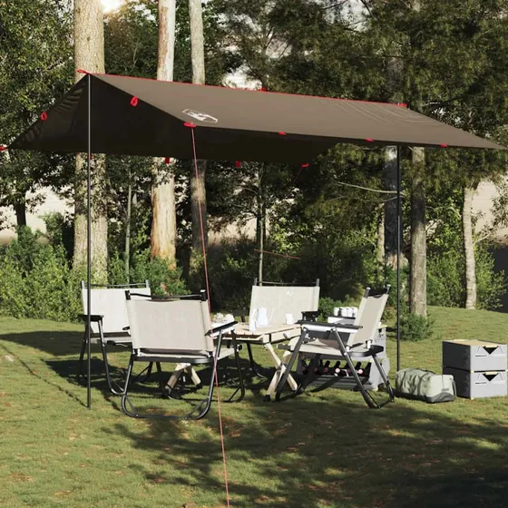 vidaXL Tarp 366x306 cm vandtæt brun