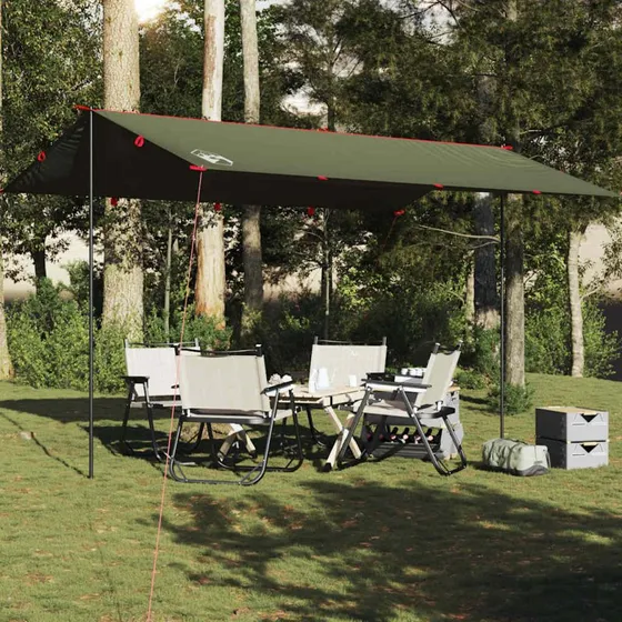 vidaXL tarp 506x306 cm olivengrøn vandtæt