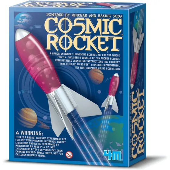 4M Kidz Labs Cosmic Rocket – raket-sæt