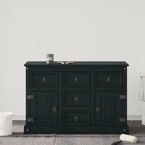 vidaXL Møbelmaling Sort 0,75 L