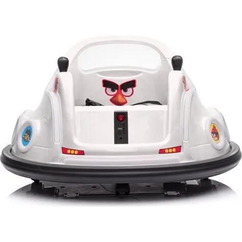 Angry Birds Bumper Car Hvid – Fjernstyret Bumper-bil m. LED
