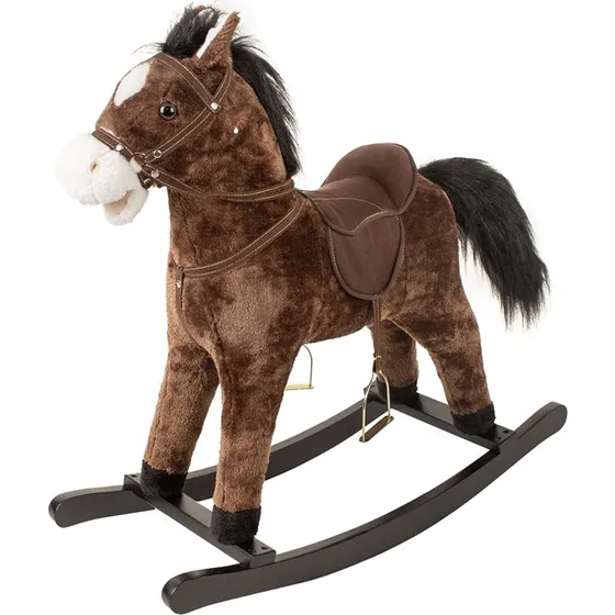 BabyTrold Gyngehest Balder - med lyd og bevægelse