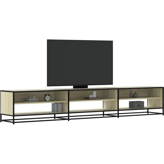 vidaXL tv-bord 270x40x46 cm konstrueret træ sonoma-eg