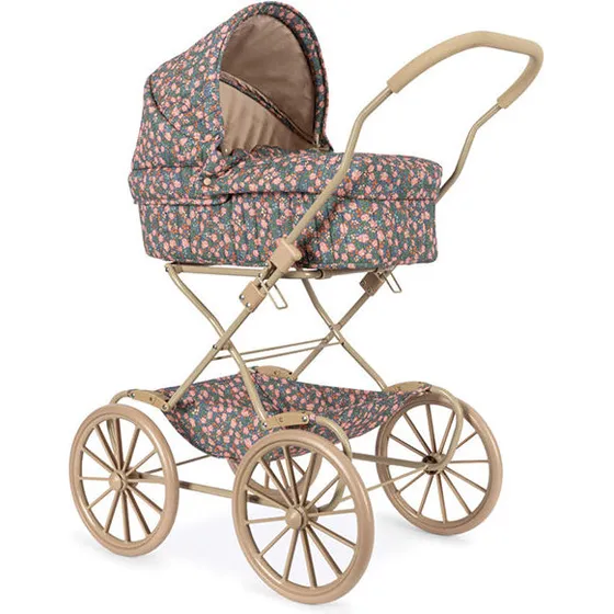 Konges Sløjd Kyoto Dukkebarnevogn, quiltet med madras